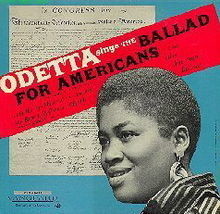 Odetta odetta sings the ballad for americans thumb200