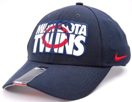 Minnesota Twins Nike Verbiage Legacy 91 Swooshflex MLB Baseball Cap Hat  OSFM - £17.82 GBP