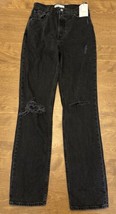 Abercrombie &amp; Fitch 90s Straight Distressed Jeans 26x33 Long Ultra HighR... - $45.53