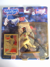 2000 Sammy Sosa Chicago Cubs Starting Lineup Figure with Collector Card - £7.99 GBP