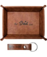 Valet Tray and Keychain Fathers Day Gifts From Daughter Wife Son Kids, B... - £15.21 GBP
