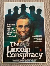 The Lincoln Conspiracy 1977, Drama Original Vintage One Sheet Movie Poster   - £38.94 GBP