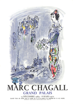 Marc Chagall The Magician Of Paris, 1970 - £351.98 GBP