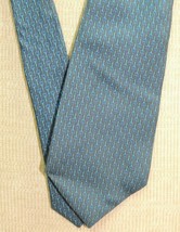 Lladro Spain Hecho a Mano Neck Tie/Necktie Silk Blue Seda Natural 58&quot;x3.5&quot; - £21.11 GBP