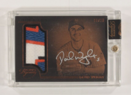 Authenticity Guarantee 
2014 Topps Dynasty David Wright With Jersey Patch Sil... - £233.62 GBP