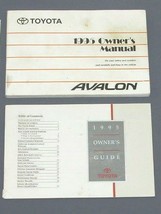 1995 Toyota Avalon Factory Original Glovebox Operators Owners Manual - £15.27 GBP