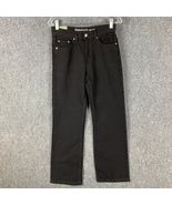 Roebuck &amp; Co Relaxed Jeans Boys 12H Husky Straight Leg Denim Black NWD - €12,87 EUR