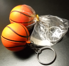 Basketball Shaped Key Chain Fob with the Home Depot Logo in White Lot of Two - $9.99