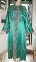 Womens kaftan - Kaftan Moroccan - Moroccan kaftan - Green kaftan - Kaftan dress - £148.08 GBP