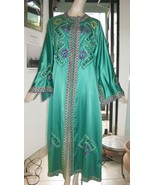 Womens kaftan - Kaftan Moroccan - Moroccan kaftan - Green kaftan - Kafta... - $3,467.89 MXN