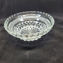 Anchor Hocking Wexford Bowl Fruit Dessert Berry Dish 5 1/2&quot; Clear Glass Vtg - $6.99