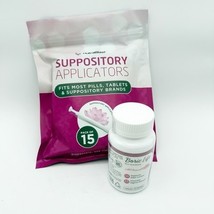 NutraBlast Boric Life Vaginal Suppositories 30 600mg And Applicators Exp... - $34.99