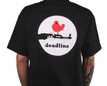 Deadline Hombre Negro Woodstock Hip Hop Camiseta Nuevo Pequeño - $14.99