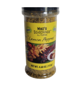 Mike&#39;s Seasonings Lemon Pepper Seasoning Blend Rub BBQ Smoker No MSG Glu... - $13.85