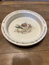 Wedgwood Bowl Beatrix Potter Designs Peter Rabbit Mr McGregor England - £7.71 GBP