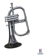 Brass Flugelhorn Chrome Bb Pitch W Hardcase Mp Fluglehor Silver - €121,70 EUR