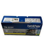 Genuine Brother TN223Y Yellow Toner Printer Ink Cartridge Open Box New I... - $58.40 CAD