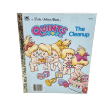 Vintage 1990 Quints The Cl EAN Up A Little Golden Book Childrens Kids Book - £15.05 GBP
