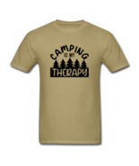 Camping Is My Therapy T Shirt - $21.99