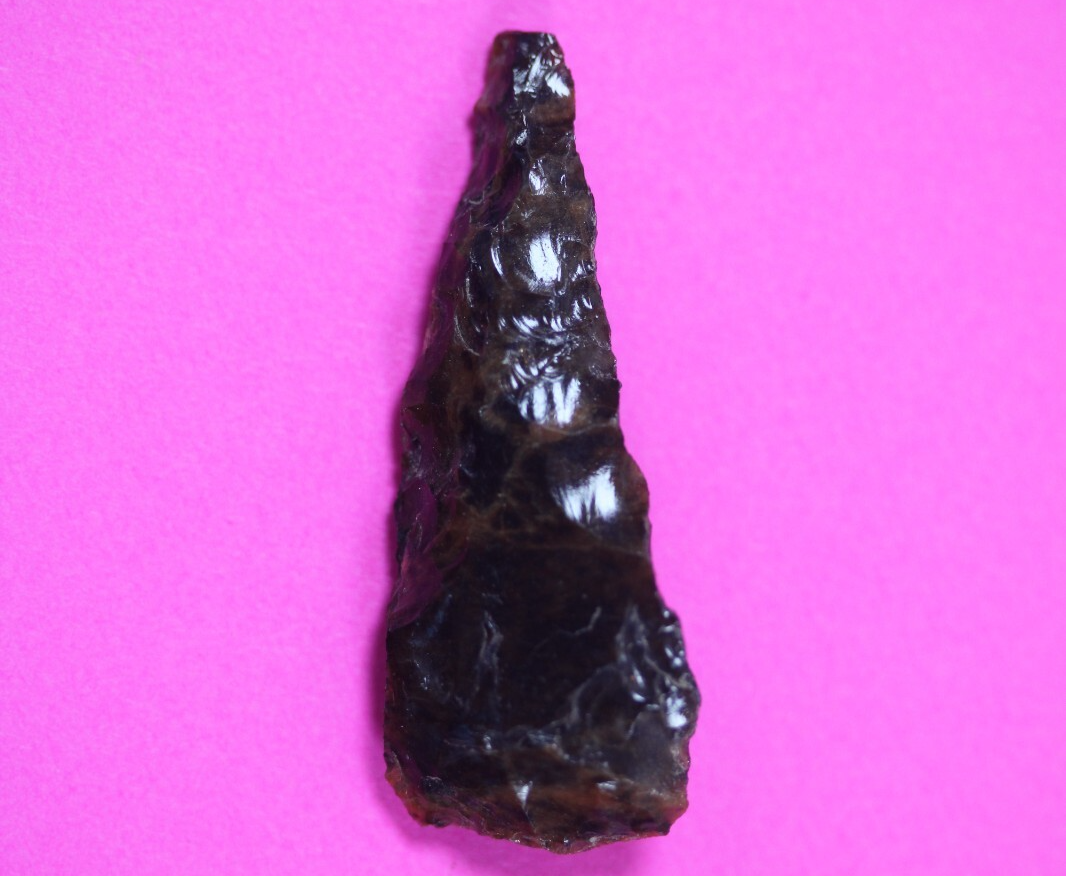 Authentic Pre Columbian Artifact Aztec Arrowhead Battle of Mexico City C... - $29.99