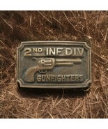 US Army 2nd Infantry Division Gunfighter Belt Buckle - $54.29 CAD