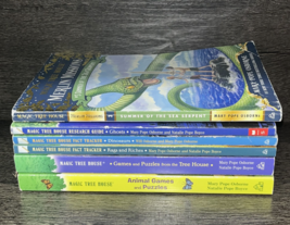 Magic Tree House Book Lot Fact Tracker Games and Puzzles Research Guide Merlin - $14.84