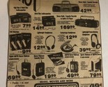 1990’s Sony Sound Warehouse Vintage Print Ad Advertisement pa13 - $6.92