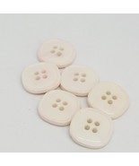 Set of 6 Lidz Brothers Vintage Buttons 4 Hole 1 Inch - $13.38