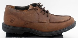 Timberland Men Shoes Size 12 M Brown Leather Water Proof Work Oxford Lace 72523 - £23.73 GBP