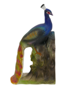 Pacific Japan Colorful Ceramic Peacock Figurine - €21,17 EUR