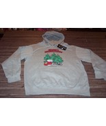 PEANUTS SNOOPY WOODSTOCK CHRISTMAS HOODIE HOODED Sweatshirt MENS LARGE NEW - $54.16 CAD