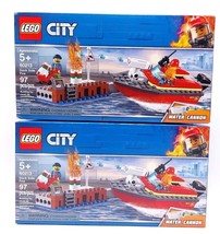 Lego ® - City 60213 Dock Side Fire lot 2 - New Sealed  - £23.01 GBP