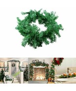 9ft x10in Colorado Pine Artificial Christmas Garland Unlit Green Set of ... - $98.01