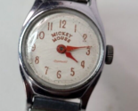 Mickey Mouse Childs Watch Ingersoll / Timex Vintage Runs - $14.80