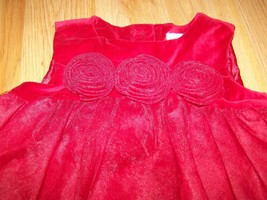 Toddler Size 2T Gymboree Solid Red Burgundy Maroon Holiday Dress Tulle N... - £22.18 GBP