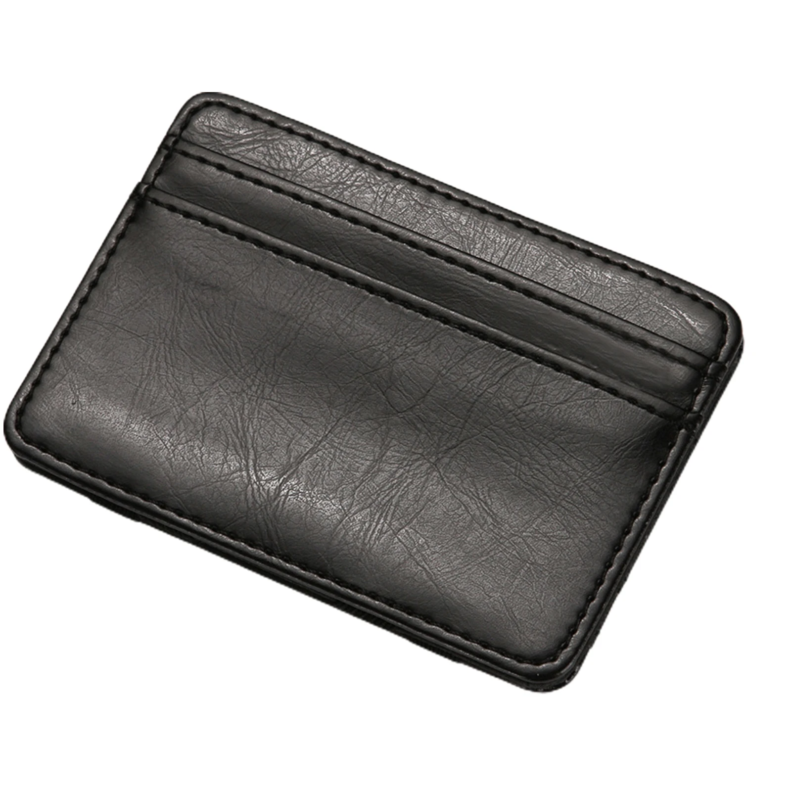 Men Slim Wallet with 4 Credit Card Slots PU Leather Bifold Small Purse Business  - $64.92