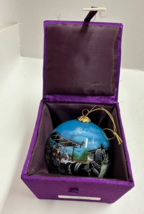 Devon Horse Show 2006 Reverse Painted Christmas Ornament - £15.71 GBP