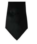 Wembley Black Hand Made 100% Polyester Men’s Neck Tie - $325.16 MXN