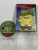 SpongeBob SquarePants Battle for Bikini Bottom PlayStation 2 PS2 NO MANUAL - £8.06 GBP