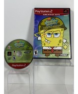 SpongeBob SquarePants Battle for Bikini Bottom PlayStation 2 PS2 NO MANUAL - £8.04 GBP