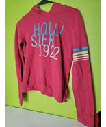 Hollister 1922 Spellout Womens Hoodie Sweatshirt Pink Size Xs  - £16.20 GBP