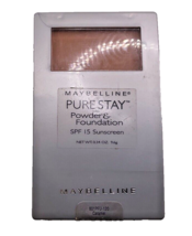 Maybelline PureStay Powder &amp; Foundation SPF 15 Caramel #801PFU-120 - 0.34oz - $29.99