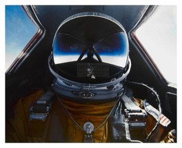 Brian Shill In Cockpit Of SR-71 Blackbird Jet Secret Cia Project 8X10 Nasa Photo - £8.90 GBP