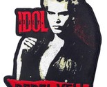 Billy Idol - Rebel Yell  Iron On Sew On Embroidered Patch 3 1/8&quot;x 4 1/2&quot; - $7.69