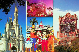 Walt Disney World - The Vacation Kingdom of the World Post Card - Undated - £4.60 GBP