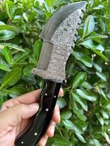 Damascus Steel Hunting Fixed Blade Knife Survival Ourdoor Camping Bushcraft - $31.67