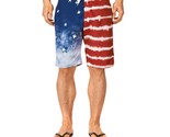 Kr3w Uomo Medicare America USA Stars % Righe Nuoto Surf Board-Shorts Nwt - $26.99
