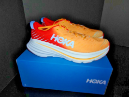 Size 12.5" D - Hoka One HOKA Bondi X Fiesta Amber Yellow New in Box - $217.80