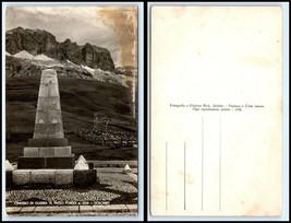 ITALY RPPC Photo Postcard - Cimitero Di Guerra Al Passo Pordoi, Dolomite B21 - £2.32 GBP