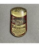 Vintage Budweiser Beer Can Shaped Lapel Hat Vest Pin Tie Tack Brewery Pin - £10.61 GBP